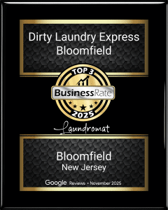 Dirty Laundry Express brings an elevated laundry experience to the Bloomfield, NJ community and is proudly ranked in the Top 3 by Business Rate in 2025!